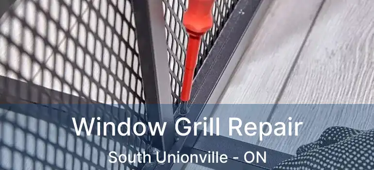  Window Grill Repair South Unionville - ON