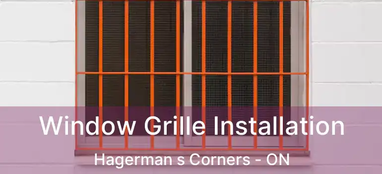  Window Grille Installation Hagerman s Corners - ON