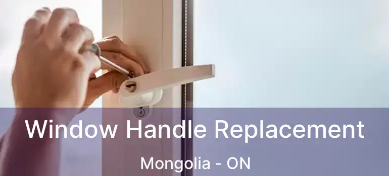  Window Handle Replacement Mongolia - ON