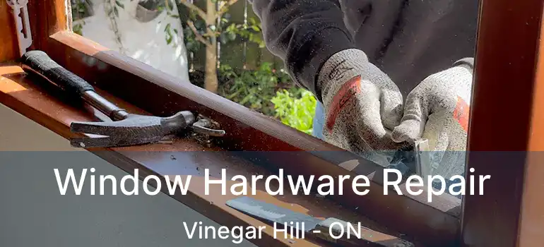  Window Hardware Repair Vinegar Hill - ON