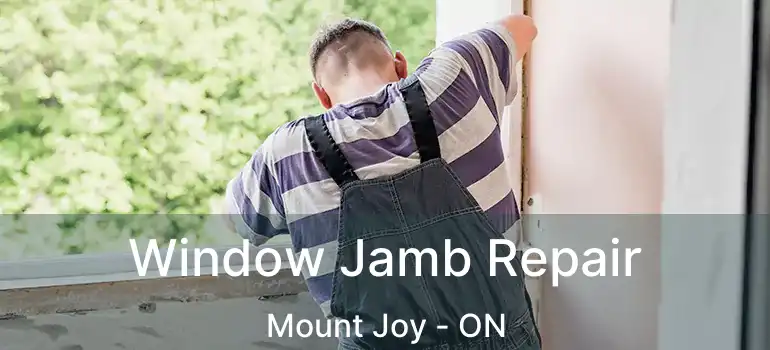  Window Jamb Repair Mount Joy - ON