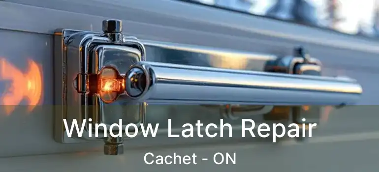  Window Latch Repair Cachet - ON