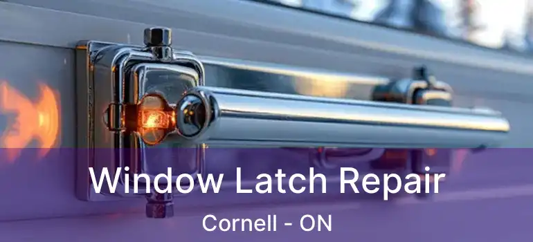  Window Latch Repair Cornell - ON