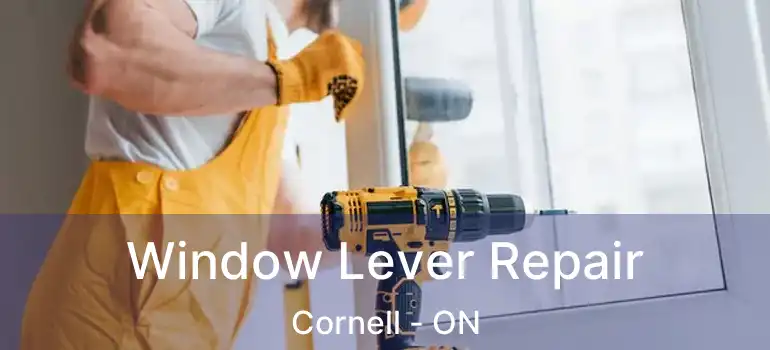  Window Lever Repair Cornell - ON