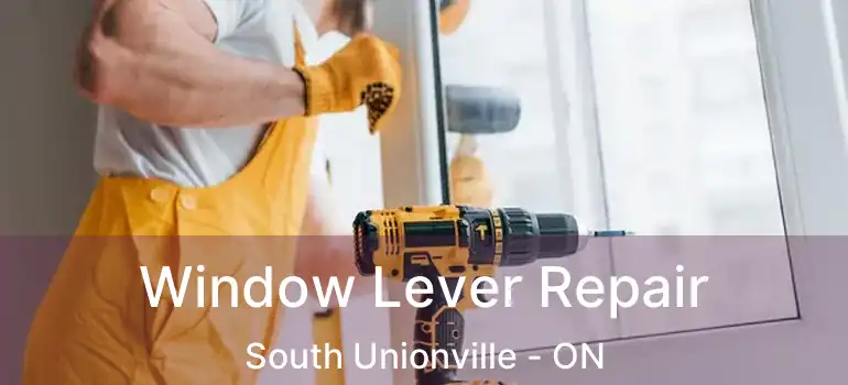  Window Lever Repair South Unionville - ON