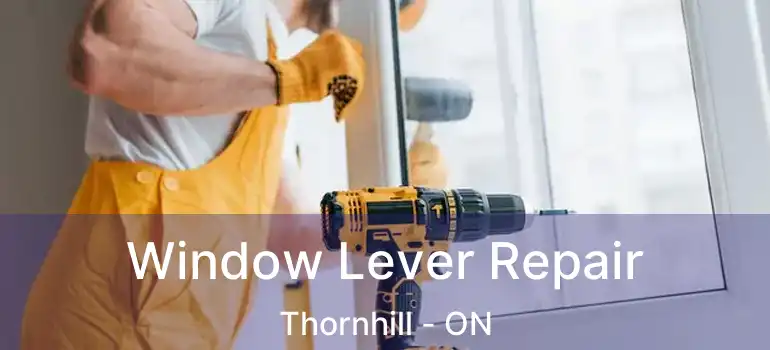  Window Lever Repair Thornhill - ON