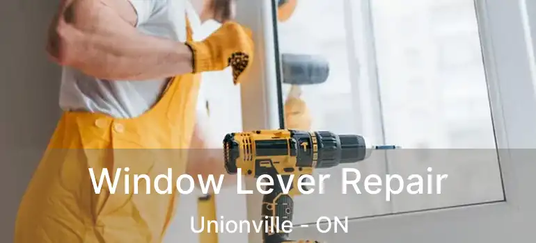  Window Lever Repair Unionville - ON