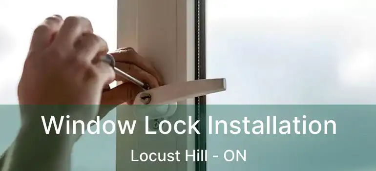  Window Lock Installation Locust Hill - ON