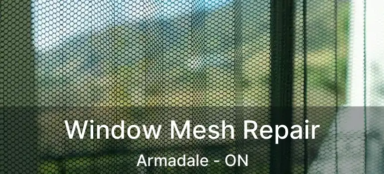 Window Mesh Repair Armadale - ON