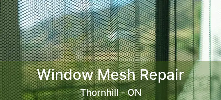  Window Mesh Repair Thornhill - ON