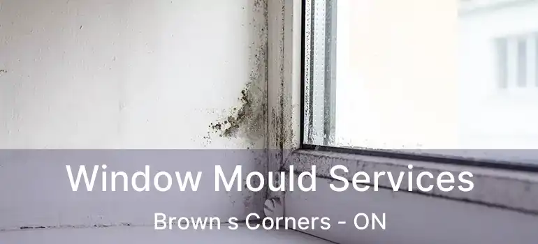  Window Mould Services Brown s Corners - ON