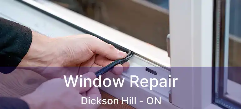  Window Repair Dickson Hill - ON