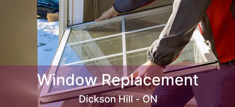  Window Replacement Dickson Hill - ON