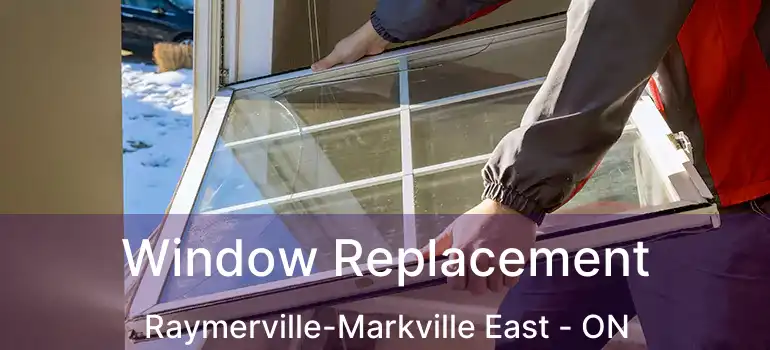  Window Replacement Raymerville-Markville East - ON