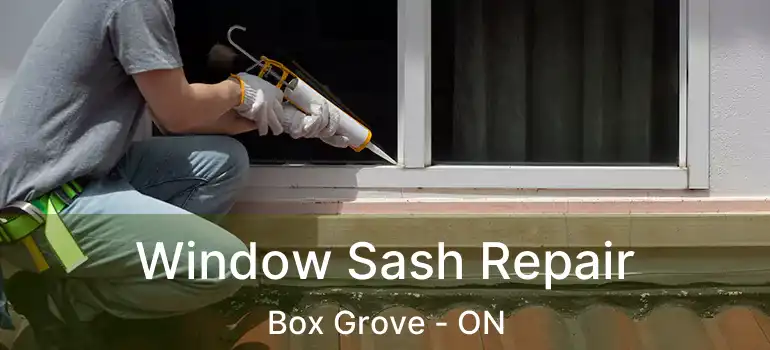  Window Sash Repair Box Grove - ON