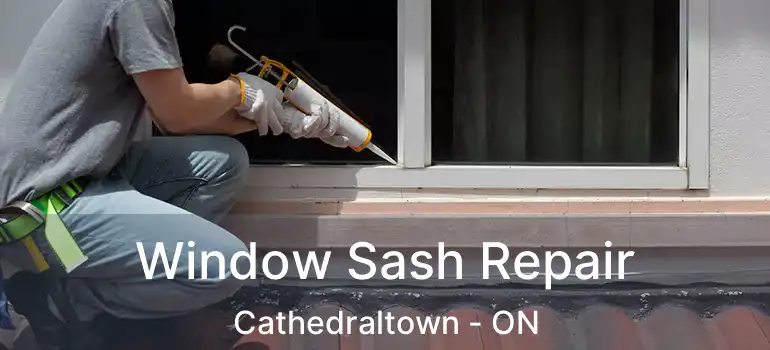  Window Sash Repair Cathedraltown - ON