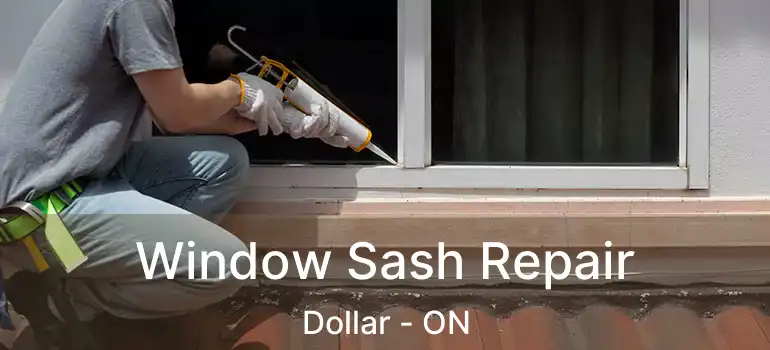  Window Sash Repair Dollar - ON