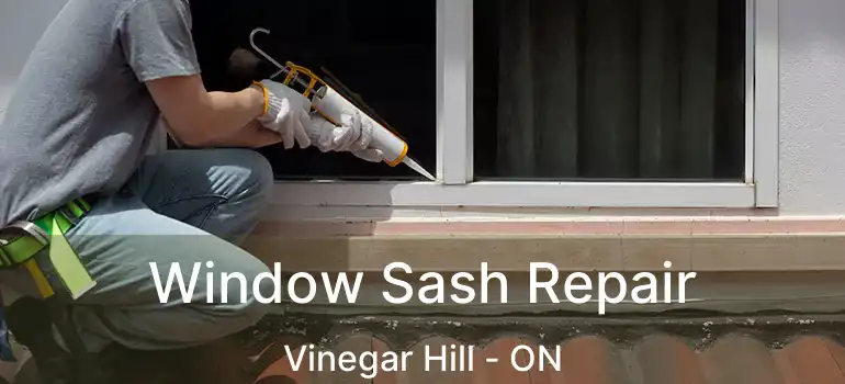  Window Sash Repair Vinegar Hill - ON