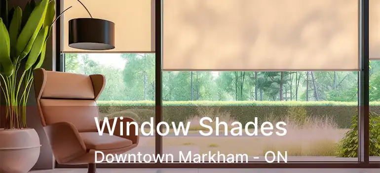  Window Shades Downtown Markham - ON