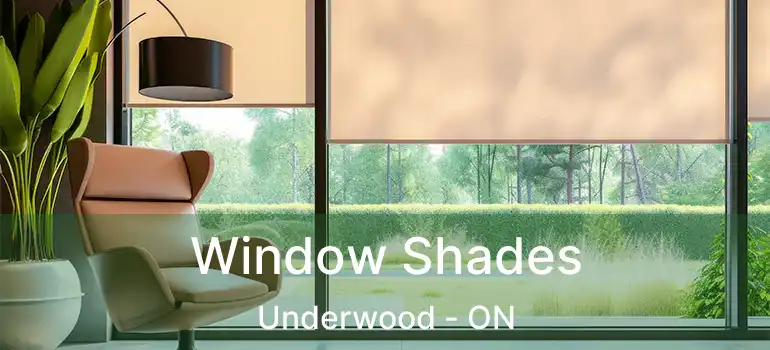  Window Shades Underwood - ON