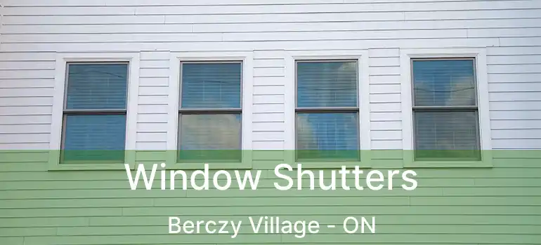  Window Shutters Berczy Village - ON