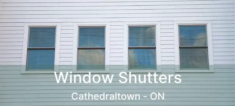  Window Shutters Cathedraltown - ON