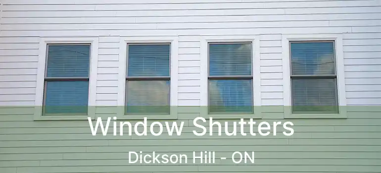  Window Shutters Dickson Hill - ON