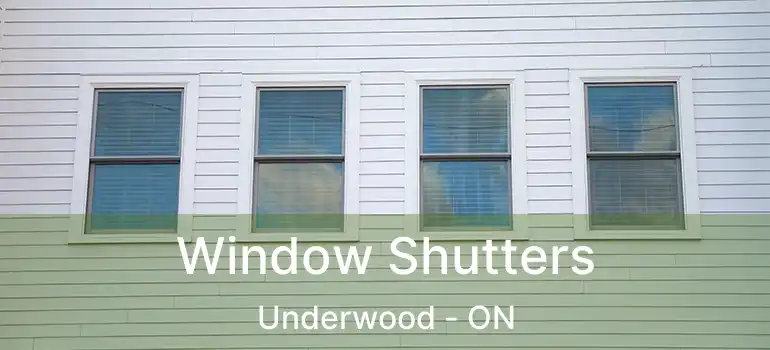  Window Shutters Underwood - ON