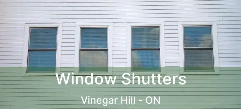  Window Shutters Vinegar Hill - ON