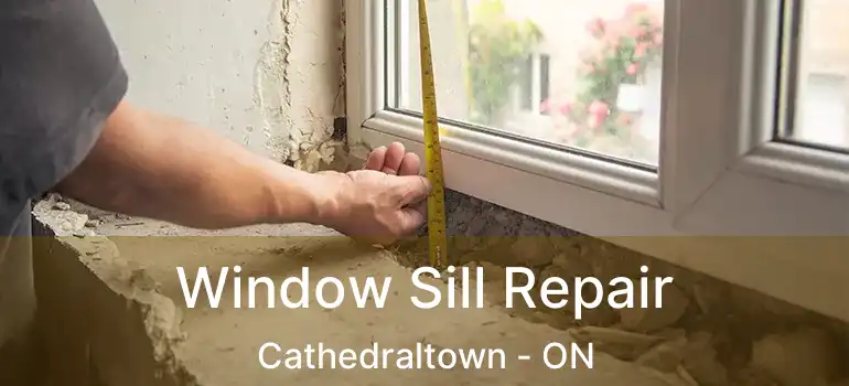  Window Sill Repair Cathedraltown - ON