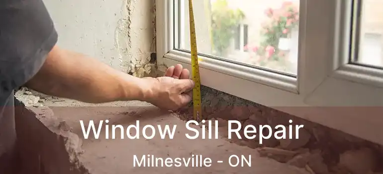  Window Sill Repair Milnesville - ON