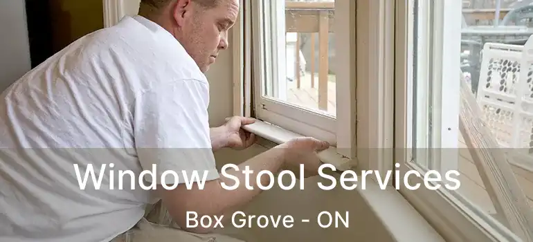  Window Stool Services Box Grove - ON
