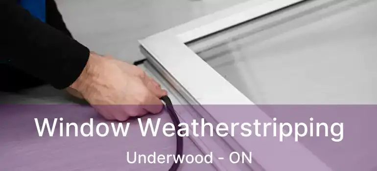  Window Weatherstripping Underwood - ON