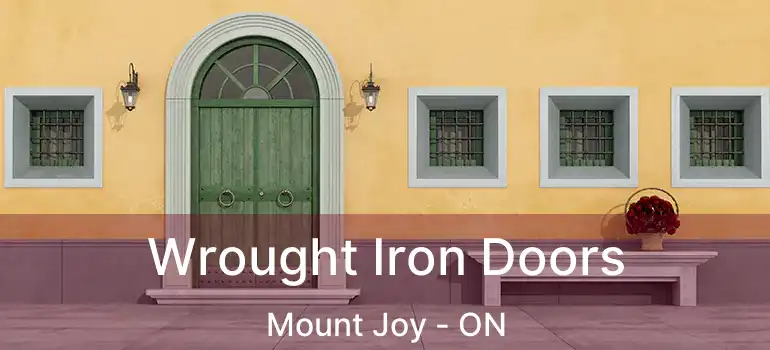  Wrought Iron Doors Mount Joy - ON